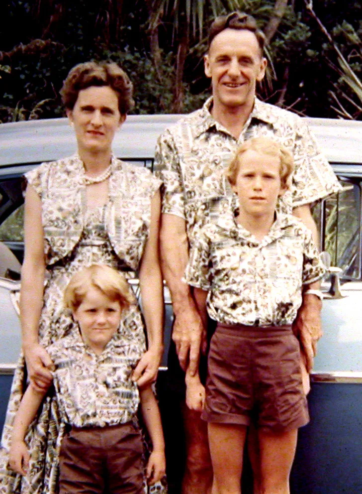1957 Mother, Diana, Father, Cathy