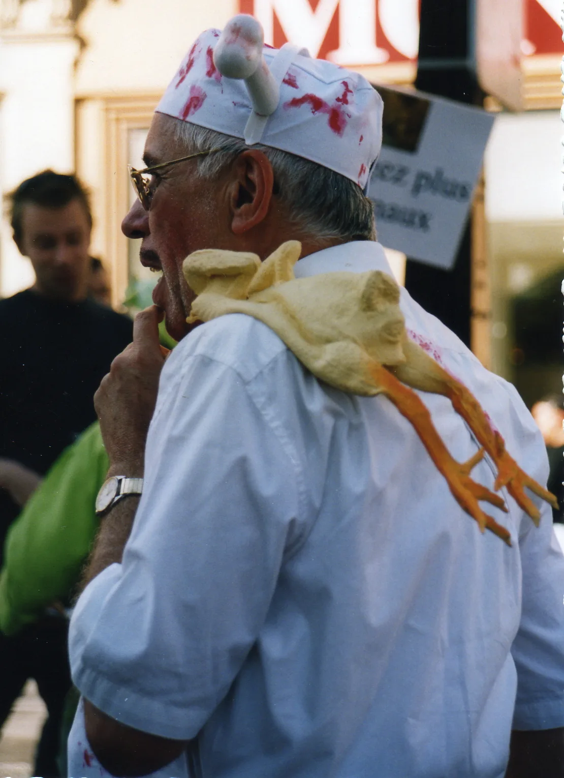 Michel en boucher repenti